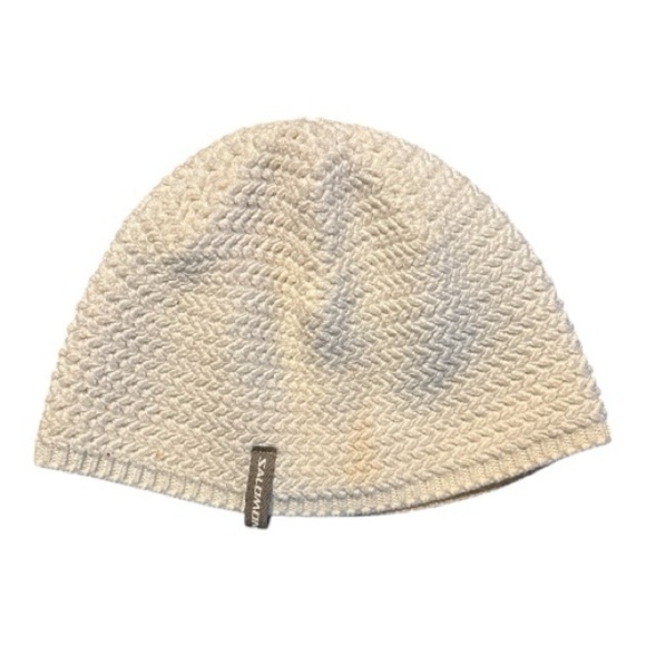 SALOMON Ivory Knit Butterfly Hat - Picture 2 of 5